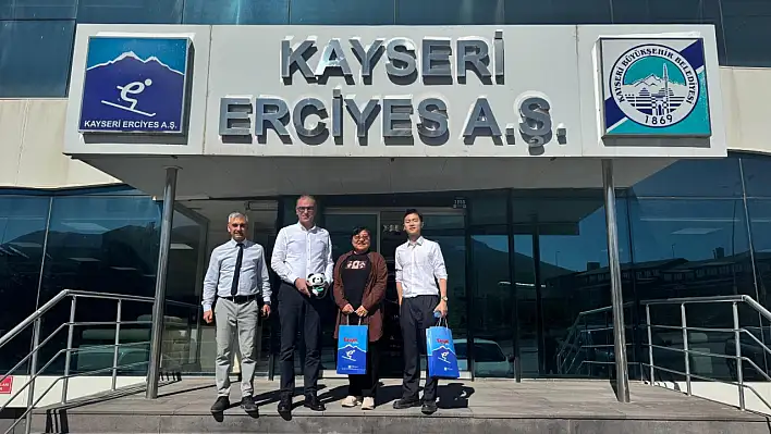 Çinli yetkililerden, Erciyes'e büyük ilgi!