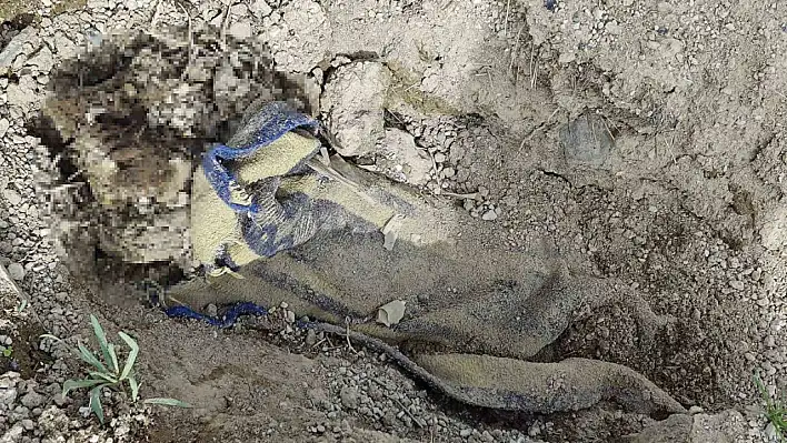 Nevşehir'de korkunç olay: Boş arazide gömülü ceset ortaya çıktı