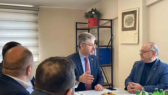 Çopuroğlu, Kayseri'de sanayicilerle bir araya geldi!