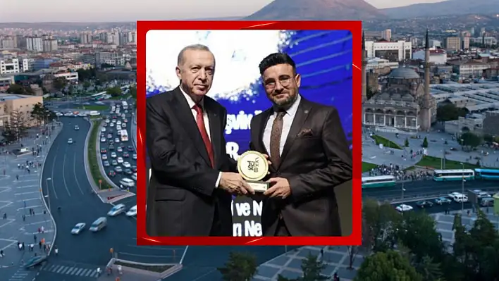 Cumhurbaşkanı Erdoğan takdim etti: Ödül Kayseri'ye geldi