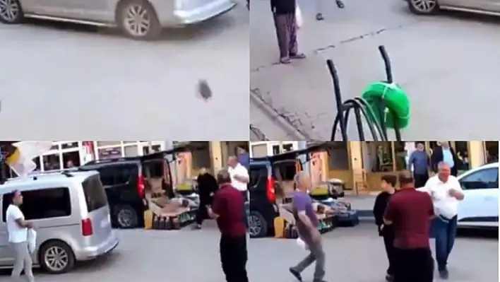 Adana'daki deprem kamerada...