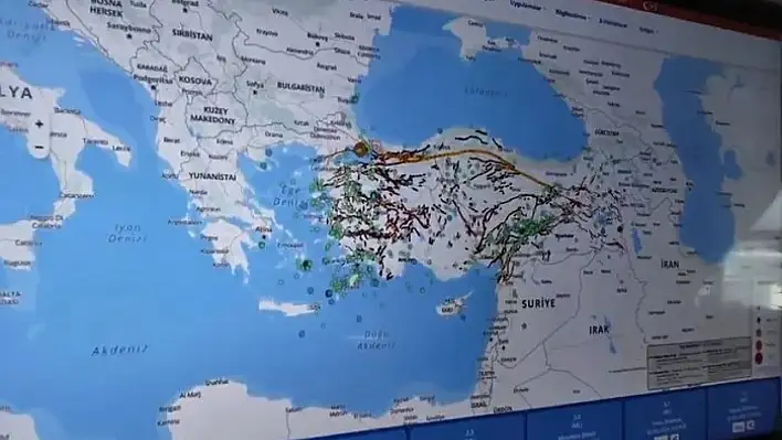 Deprem tehlike haritası yenilendi: İşte riskli bölgeler…