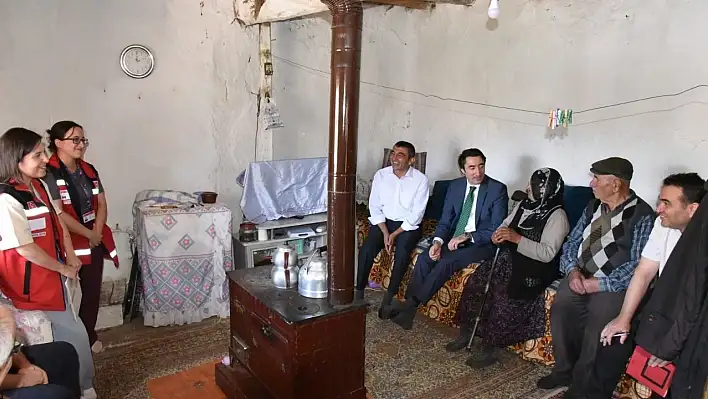 Develi'de sürpriz ziyaret! Kaymakam kapıyı çaldı, talimatı anında verdi