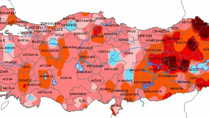 Dikkat - Kayseri, Sivas, Yozgat, Ankara, Eskişehir, Nevşehir'e Pazar Uyarısı!