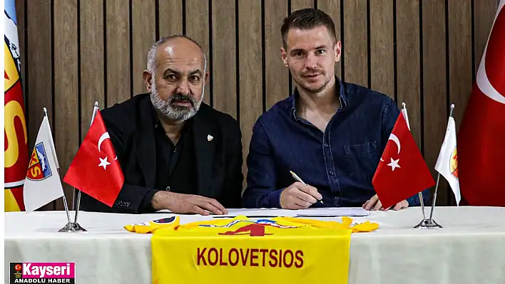 Dimitrios Kolovetsios, 2 yıl daha Kayserispor'da