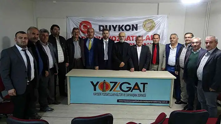 DUYKON Başkanı Özcan: 'Dünyada yaşayan Yozgatlıların şemsiyesi olacağız'