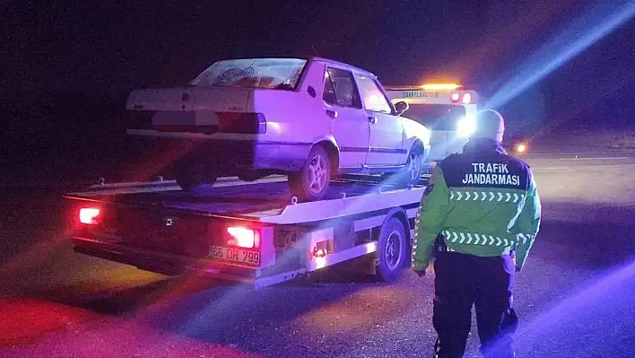 Yozgat'ta ceza yağdı! Alkollü sürücüye 45 bin lira fatura