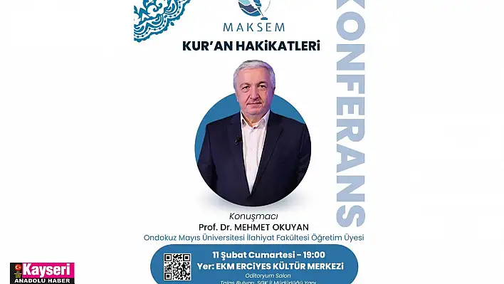 EKM'de Kuran Hakikatleri Konferansı