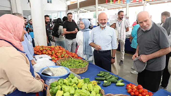 Ekolojik Pazar kapılarını açtı: Başkan Çolakbayrakdar vatandaşlarla bir araya geldi!