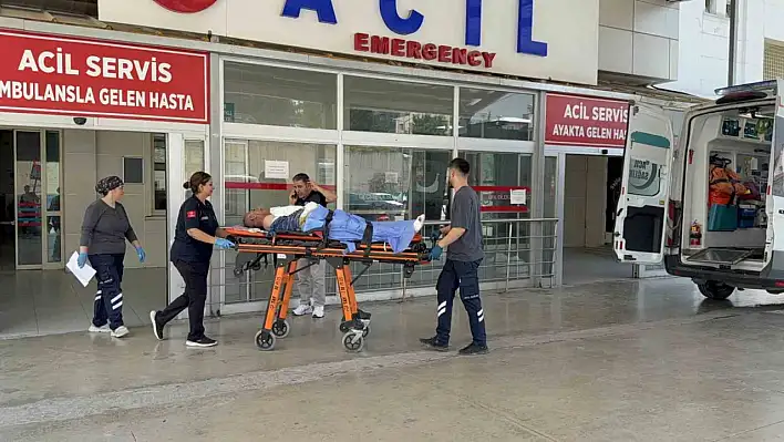 Adana'da elektrik akımına kapılan işçi yaralandı!