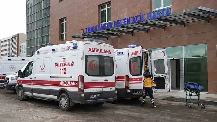 Niğde'de elektrik çarpması sonrası yüksekten düştü!