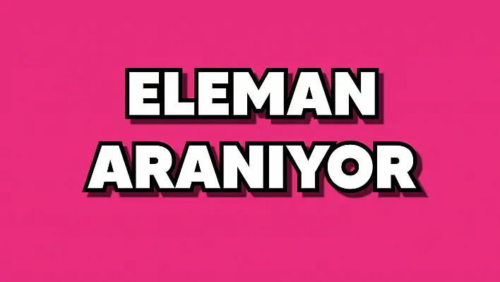 Eleman İlan