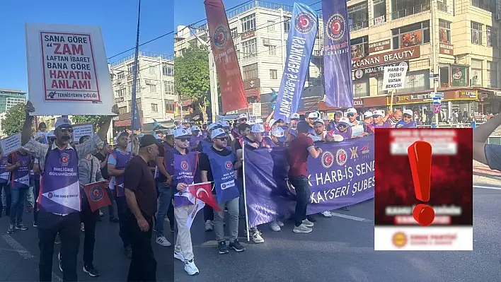 Emek mücadelesine omuz: Kayseri'de dayanışma büyüyor!