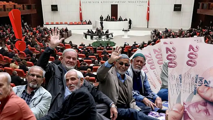 Emekli maaşları sil baştan: Asgari ücret garantisi Meclis gündeminde!