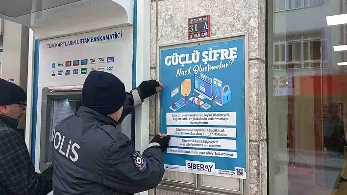 Yozgat'ta ATM'lerde dolandırıcılık uyarısı