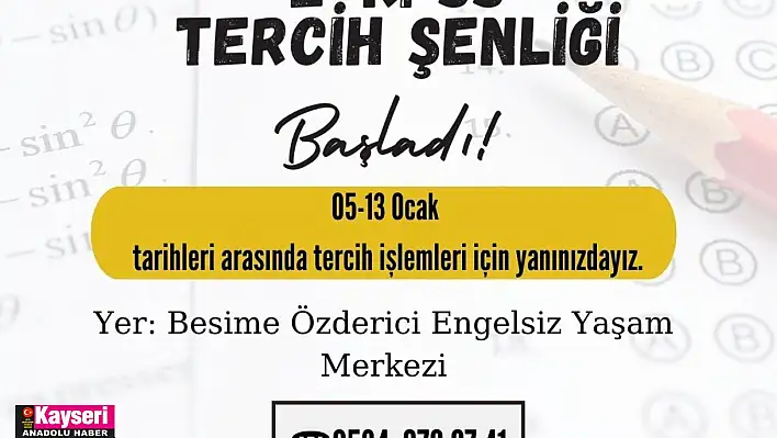 Engel tanımayan Büyükşehir'den E-KPSS tercih şenliği