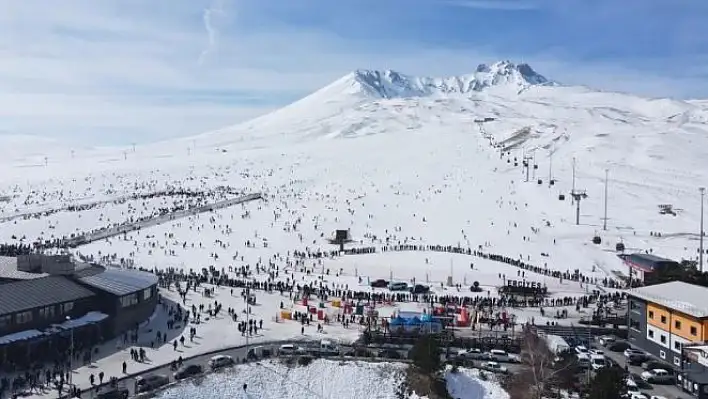 Erciyes çileye dönüştü!