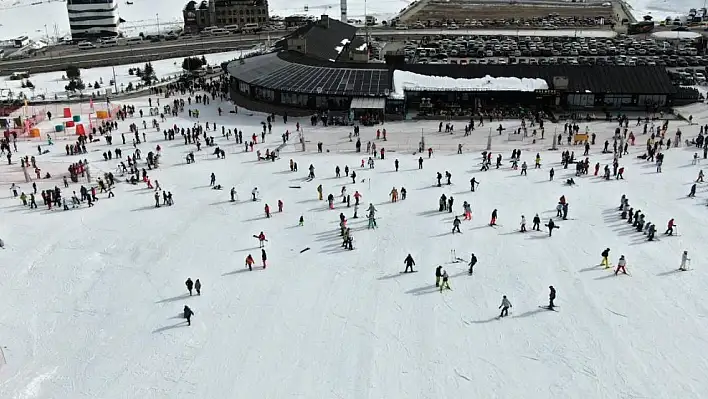 Erciyes'e Ziyaretçi Akını!