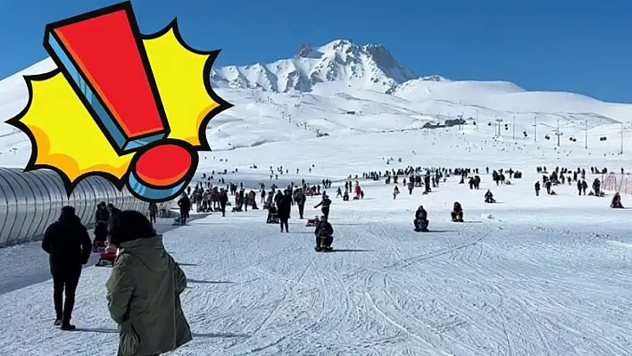 Erciyes eriyor: Gözler o veriye çevrildi!