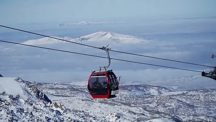 Erciyes Kayak Merkezi, 2,7 Milyon Ziyaretçi ile Sezonu Kapattı