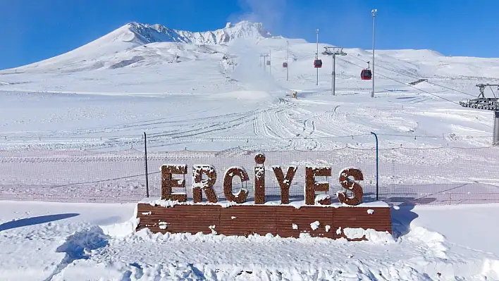 Erciyes Kayak Merkezi'nde rekor hazırlık!