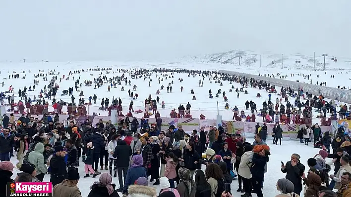 Erciyes'te kar bereketi