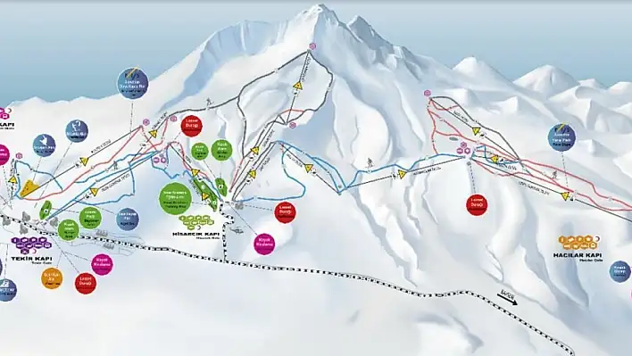 Erciyes'te Yap - İşlet - Devret modeli ile kiraya verilecek: 3 milyonluk projeye 10 yıl süre tanındı!