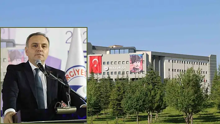 Erciyes Üniversitesi'nden başarı üstüne başarı: Rektör Prof. Dr. Altun'a ödül!