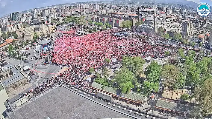 Erdoğan'dan Kayseri'de tarihi miting! Kaç kişi katıldı?