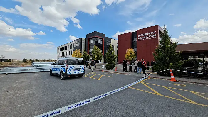 ERÜ'de yaşanan silahlı saldırının faili polisin dikkati sayesinde yakalandı!