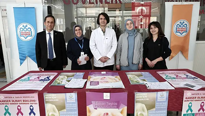 ERÜ Hastanelerinden meme kanserine duyarlılık çağrısı!