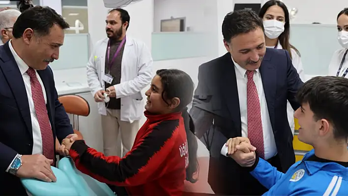 ERVA sporcularına çifte destek geldi: Vali Gökmen Çiçek ilk muayenelerine eşlik etti!