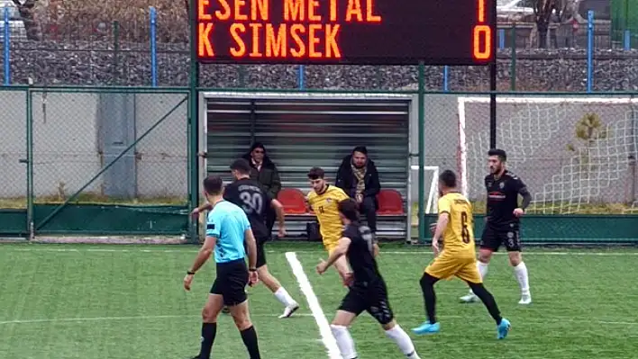 Süper Amatör'de Esen Metalspor 2 golle kazandı