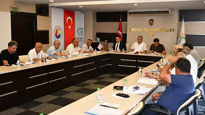 Et, süt, yumurta... Üreticiye umut! Kayseri Borsası'nda kritik toplantı