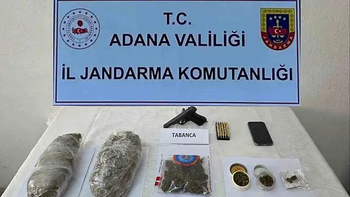 Evinde 1 kg esrar ile yakalandı: Adana'da uyuşturucu operasyonu!