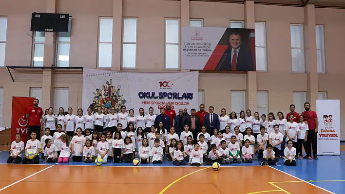 Fabrika Voleybol çocuklar için açıldı