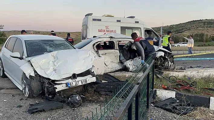 Yozgat'ta feci kaza evli çifti hayattan kopardı