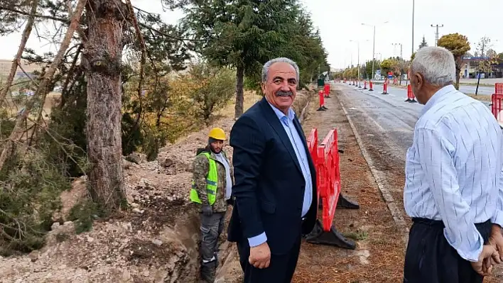 Felahiye'de kablolar yer altına alınıyor