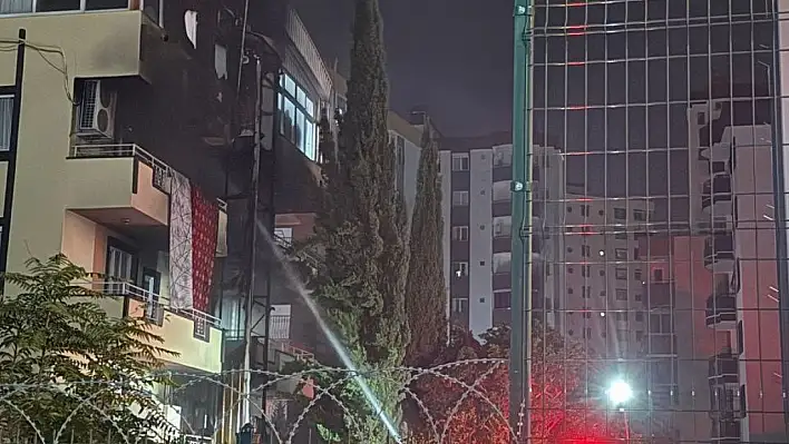 Vakıfa ait kız yurdunda korkutan yangın!