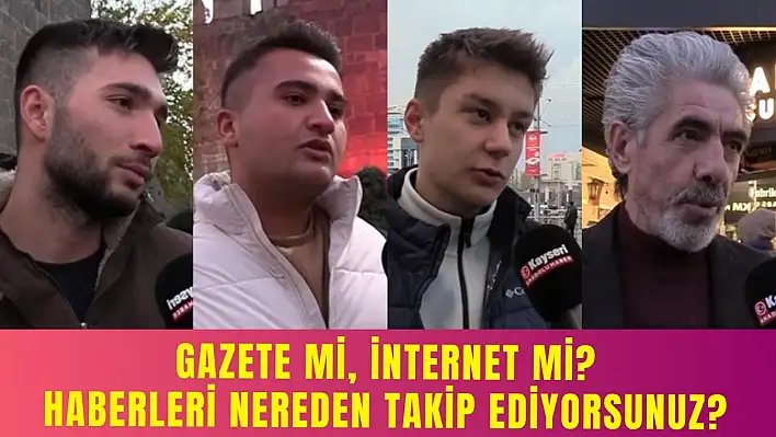 Gazete mi, internet mi? Haberleri nereden takip ediyorsunuz? Anadolu Haber Soruyor