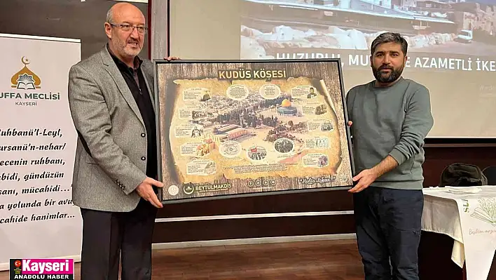 Gazeteci/Yazar ve Savaş Muhabiri Adem Özköse'den duygu yüklü konferans