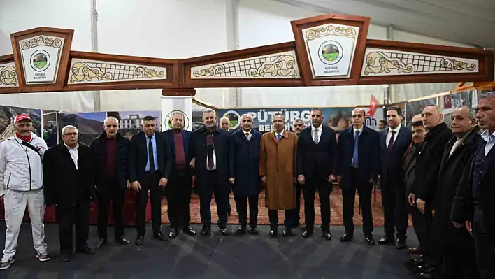 Pütürge Belediyesi standına yoğun ilgi