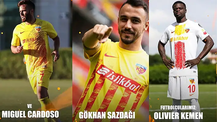 Gökhan, Kemen ve Cardoso taraftarla buluşacak