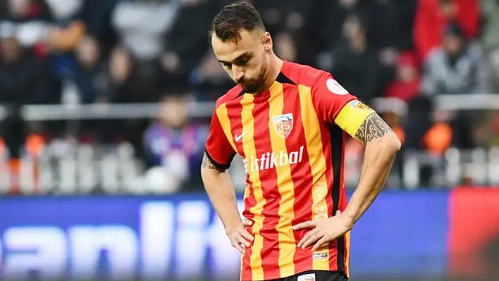 Kayserispor kaptanı Gökhan Sazdağı Galatasaray maçı sonrası özür diledi