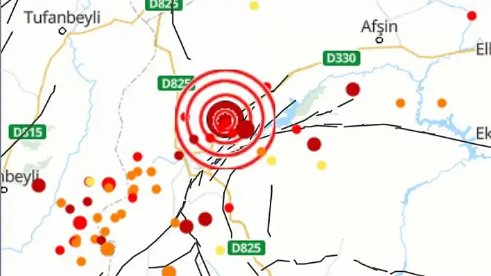 Göksun'da çifte deprem