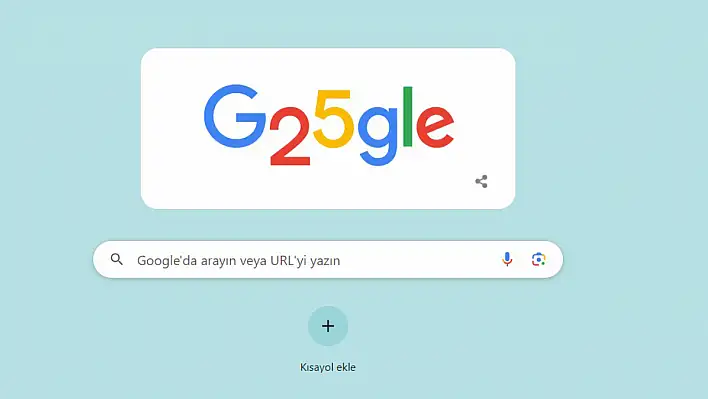 Google, 25. Yılını Kutluyor