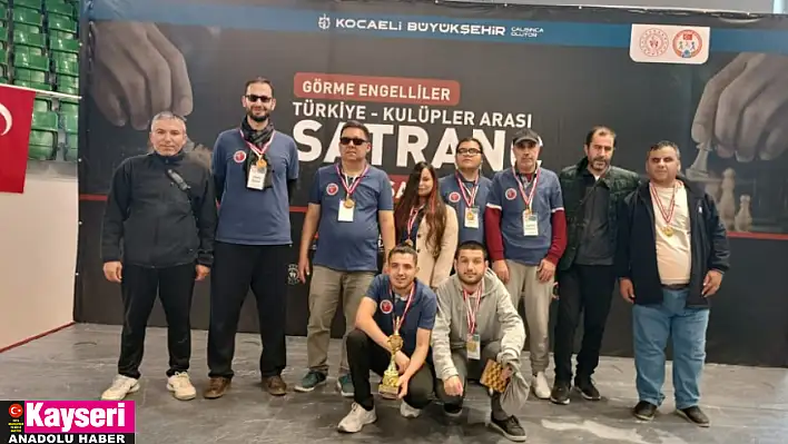 Kayseri'ye şampiyon olarak döndüler