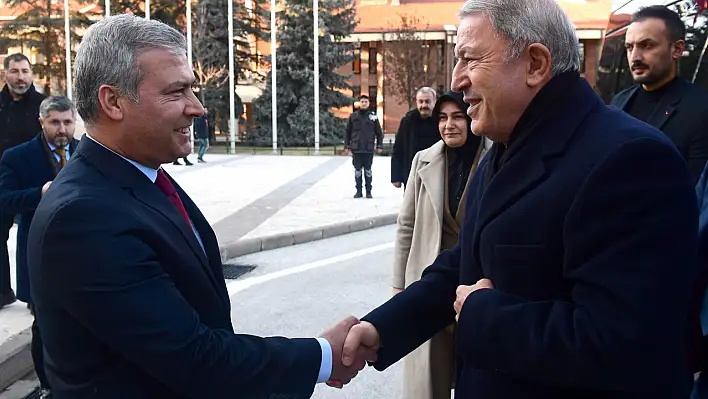 Hulusi Akar'dan Anadolu Üniversitesine ziyaret!