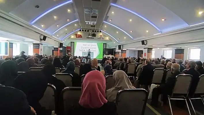 Hacı adaylarına eğitim verildi!