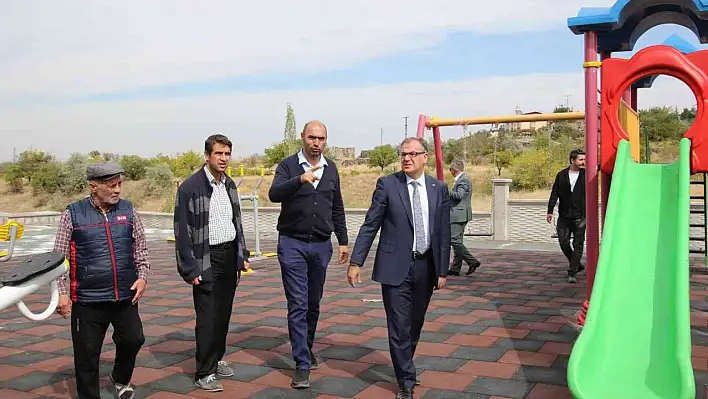 Hacılar'da güneş enerjisiyle aydınlanacak yeni parklar inşa ediliyor